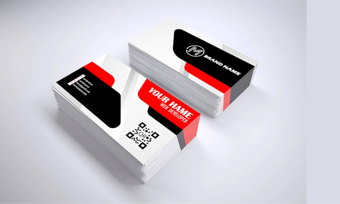 Gig Preview - Design stunning, modern business cards for your brand