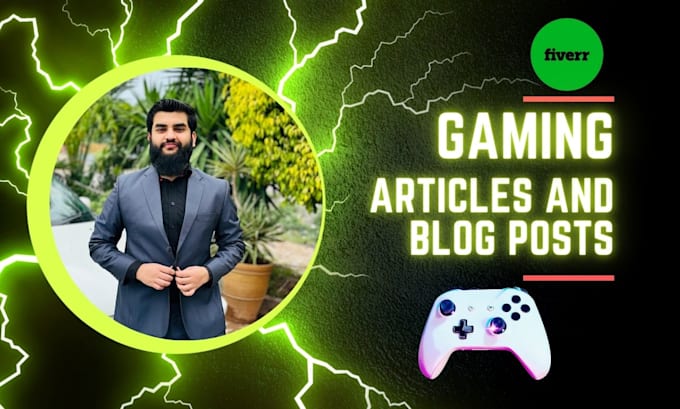 Gig Preview - Write SEO video game articles and blog posts