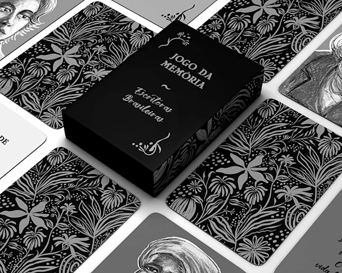 Gig Preview - Design adult playing card deck drinking card game party card box memory card