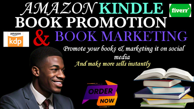 Gig Preview - Amazon best seller KDP book marketing and promotion