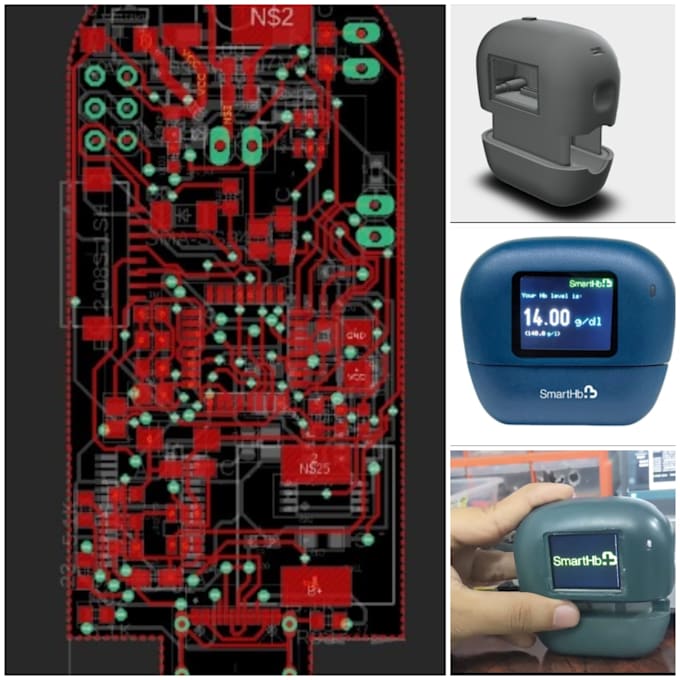 Gig Preview - Do prototyping including 3d modeling, pcb designing, product designing