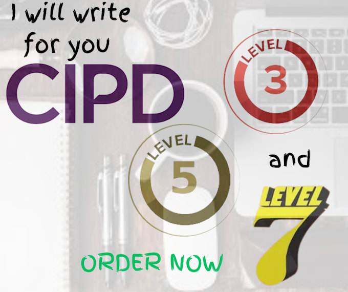 Bestseller - write and assist you with content on cipd level 3, 5 and 7