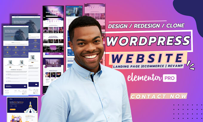 Gig Preview - Fix elementor website elementor landingpage wordpress elementor pro elementor