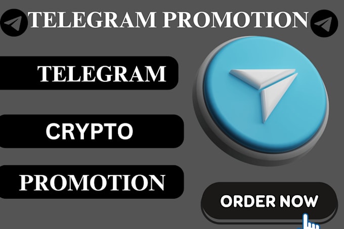 Gig Preview - Crypto telegram promotion telegram subscriber telegram marketing ico marketing