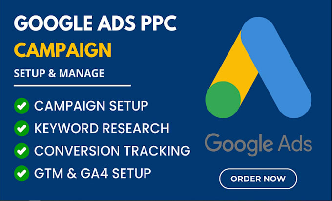 Gig Preview - Setup and manage high converting google ads campaigns