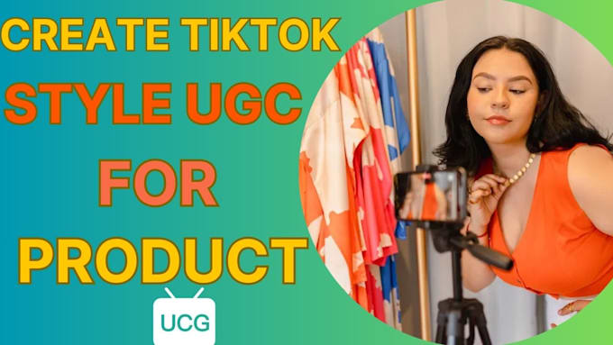 Bestseller - create a tiktok style ugc video ad for your brand or product