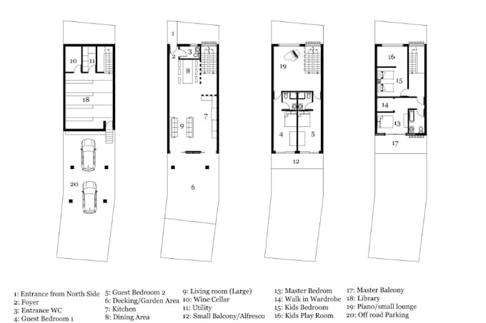 Gig Preview - Draw a floorplan on autocad from a sketch that you send