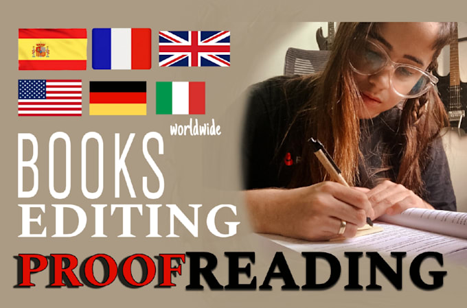 Gig Preview - Provide professional proofreading french, german, spanish and book editing