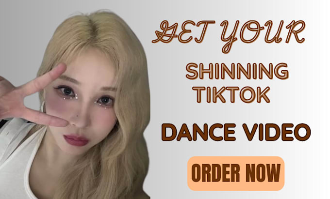 Gig Preview - Make a shinning tiktok dance video group choreography to your song