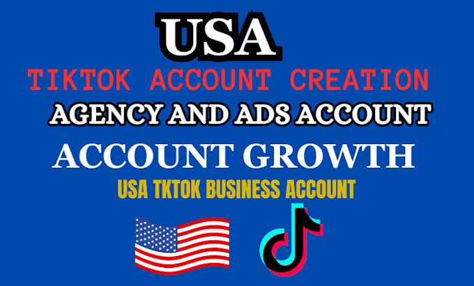 Gig Preview - Create USA business tiktok account, tiktok shop promotion, USA tiktok account