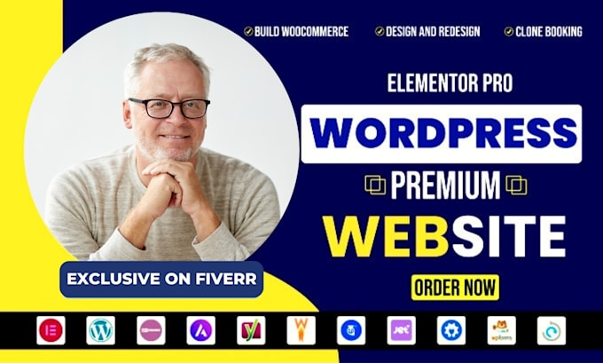 Gig Preview - Do wordpress website development, build ecommerce website, design and redesign