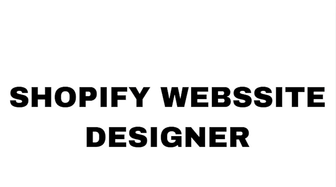 Bestseller - do shopify website, shopify dropshipping store, shopify online shop