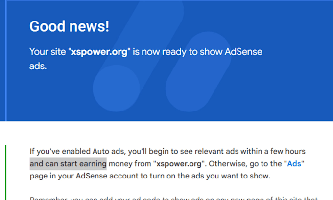 Gig Preview - Offer a guaranteed google adsense approval service