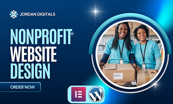 Bestseller - design nonprofit website, non profit charity website, crowdfunding ngo website