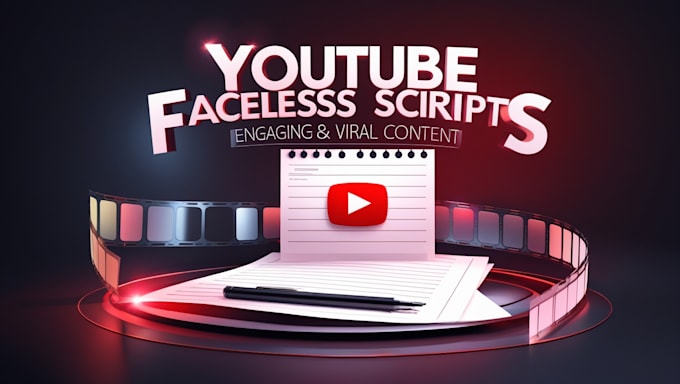 Gig Preview - Write a 5000 words script for your faceless youtube channel