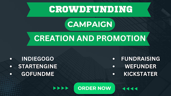 Gig Preview - Create engaging crowdfunding campaigns for indiegogo, gofundme, and kickstarter