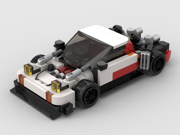 Gig Preview - Design custom lego models figurine supercars afol mocs minifigures xml part list