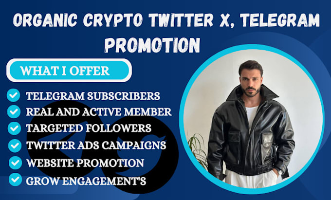 Gig Preview - Do twitter x marketing for crypto memecoin and nft followers growth