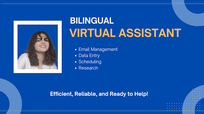 Bestseller - be your bilingual virtual assistant