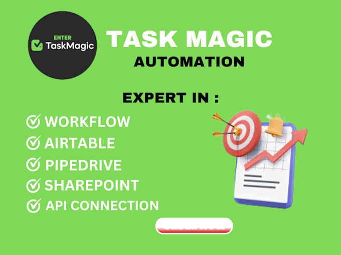 Bestseller - do automation, make com automation, workflow, airtable, made com with taskmagic