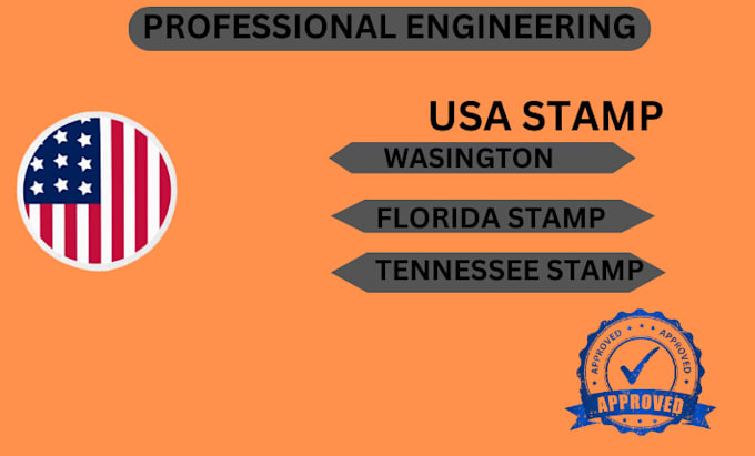 Gig Preview - Do civil engineering stamp and review in florida, tennessee and washington