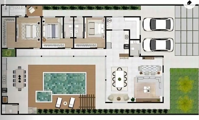 Gig Preview - Design architectural floor plan, house plan, blueprint, survey plan in autocad