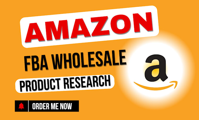 Gig Preview - Find amazon fba wholesale products, brands, suppliers