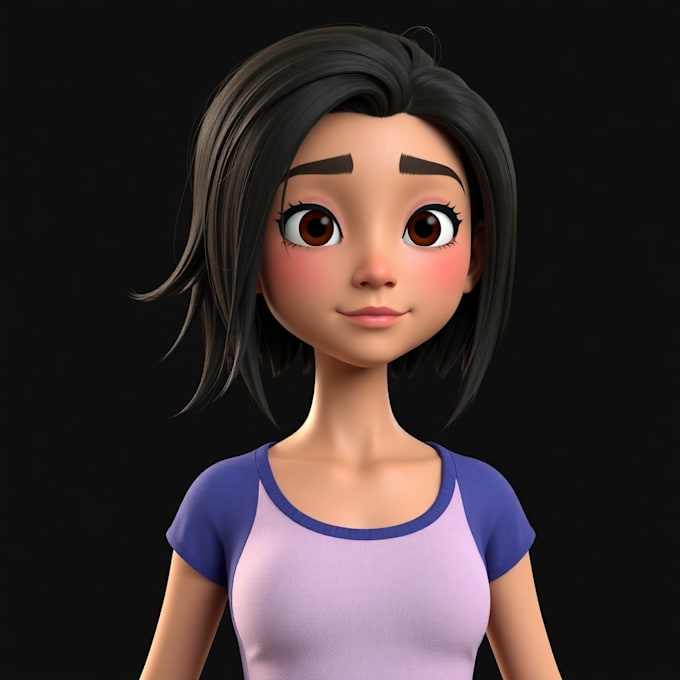 Gig Preview - Create 3d realistic character, stylized character, blender model, maya cinema 4d