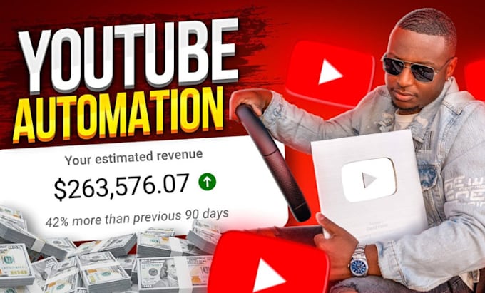 Gig Preview - Boost your cash cow youtube, cash cow videos, cash cow channel automation