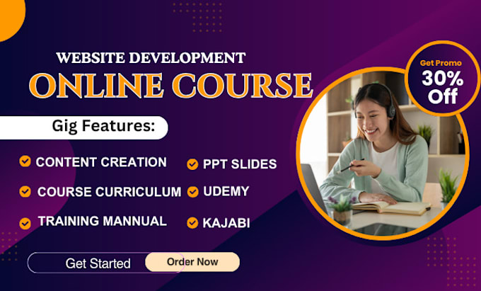 Bestseller - create a high quality online course with custom course curriculum and content