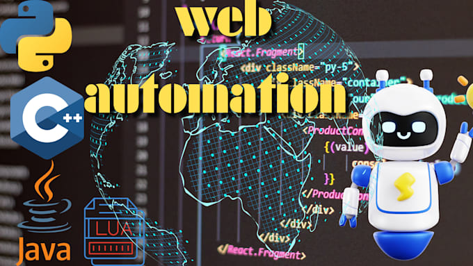 Gig Preview - Create web automation bot, python script, price monitor bot to automate task