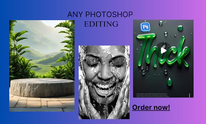 Gig Preview - Retouching document editing photo manipulation  photoshop document