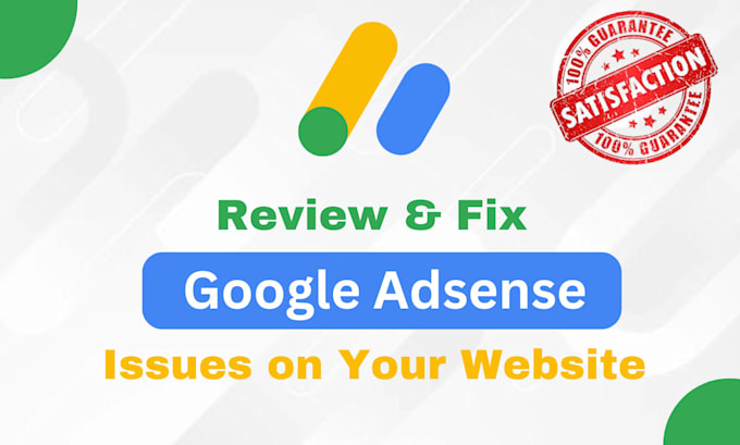 Gig Preview - Fix google adsense approval issues on your website