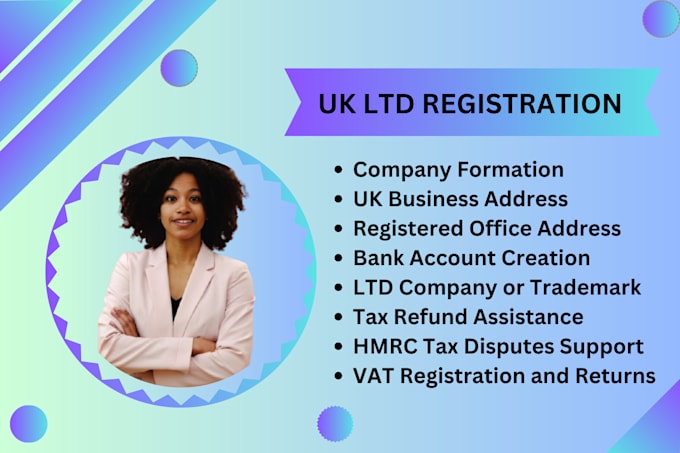 Gig Preview - Handle UK ltd and USA llc formation, bookkeeping, vat and eori registration