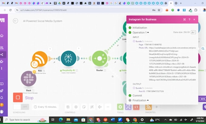 Gig Preview - Setup make com automation workflow make com make automation fix error made com