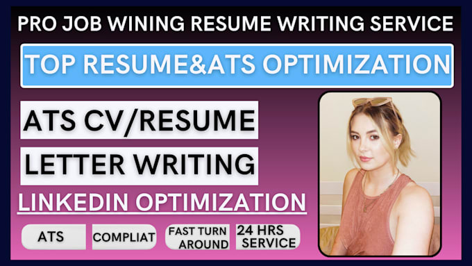 Gig Preview - Do resume writing, and cover letter for executive assistance