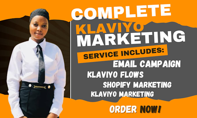 Gig Preview - Setup klaviyo email marketing flows  email campaing for shopify marketing