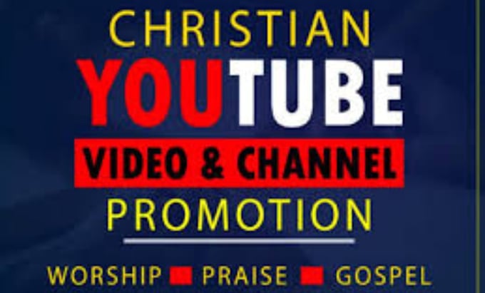 Bestseller - do organic christian youtube promotion, christian video