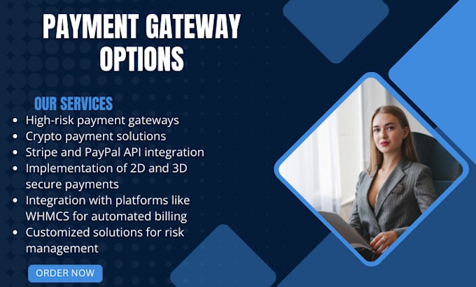 Gig Preview - Integrate high risk payment gateway, payment processor, crypto payment