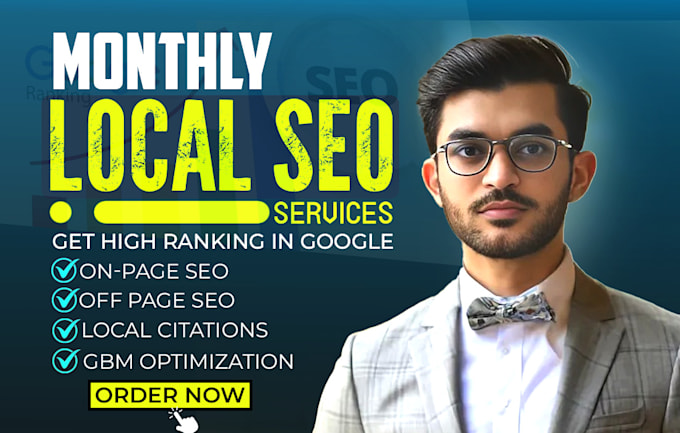 Gig Preview - Offer advanced white hat monthly local SEO services for top google rankings