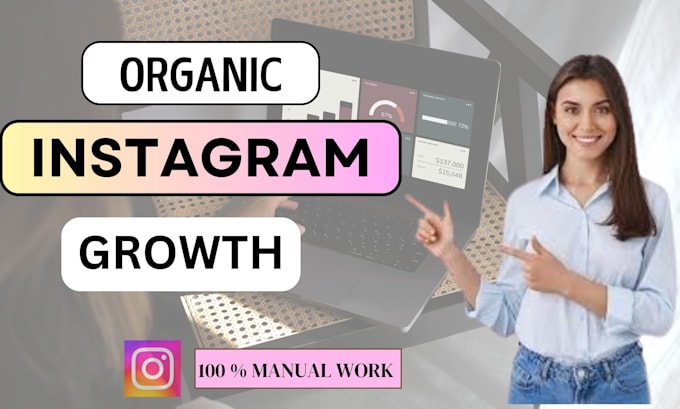 Gig Preview - Do super fast organic growth your instagram with expert marketing and promotion