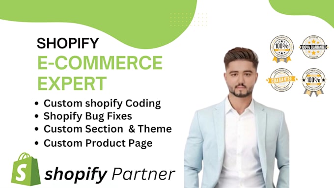 Gig Preview - Be your shopify customization expert