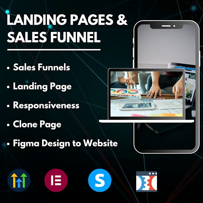 Bestseller - create landing pages, sales funnels, clone page, wordpress, ghl, and systeme