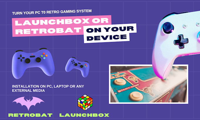 Bestseller - install launchbox or retrobat on pc laptop or  external media