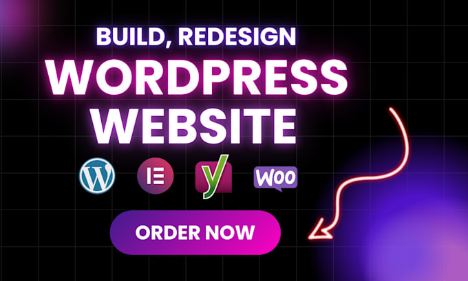 Gig Preview - Design or redesign wordpress elementor website