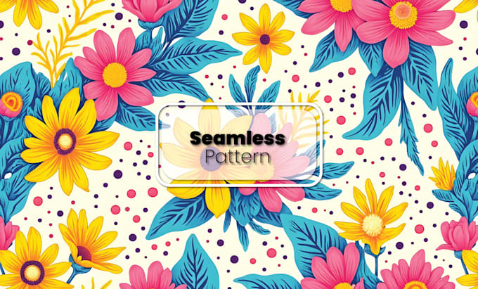 Gig Preview - Create stunning seamless patterns