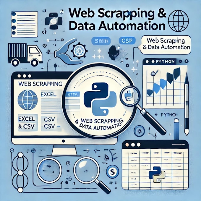 Gig Preview - Create an automated web scraper with python for data scraping