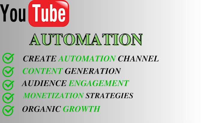 Gig Preview - Create and setup youtube automation cash cow channel for passive revenue