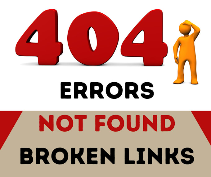 Gig Preview - Fix 404 errors, page not found, broken links, not found issues, 301 redirection