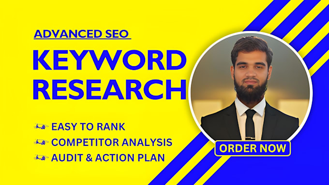 Gig Preview - Do advanced SEO keyword research and competitor analysis